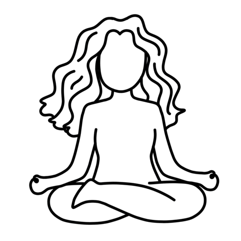 Relax Meditation Sticker