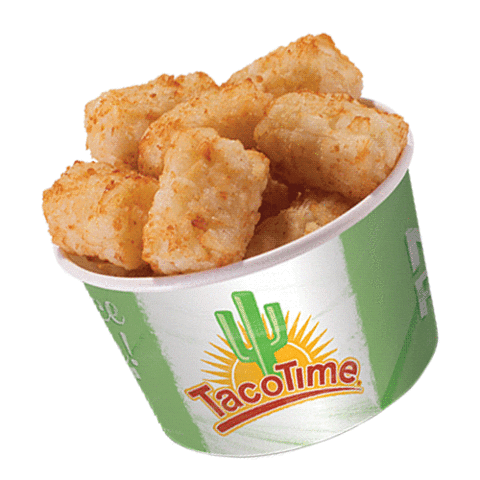 Tots Mexifries Sticker by TacoTimeFresh