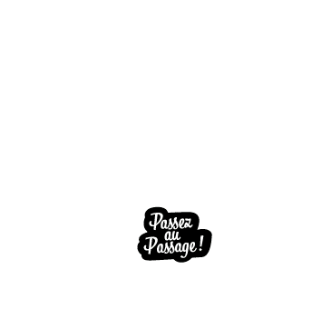 Pdh Sticker by Passage du Havre