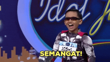 Happy Fun GIF by Indonesian Idol Junior