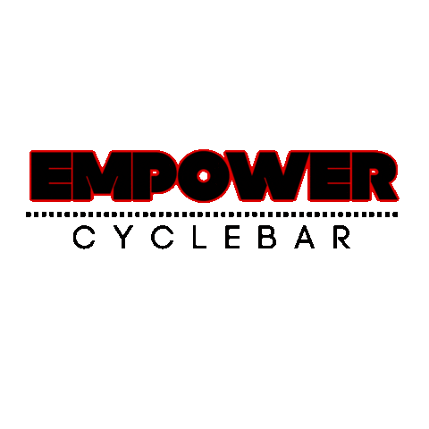 Indoorcycling Empower Sticker by CycleBar South Tampa