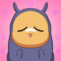 Young And In Love Kisses GIF by Saku Monsters