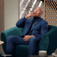 The Rock Thanks God GIF by NBC