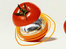 food porn tomato GIF by Jay Sprogell