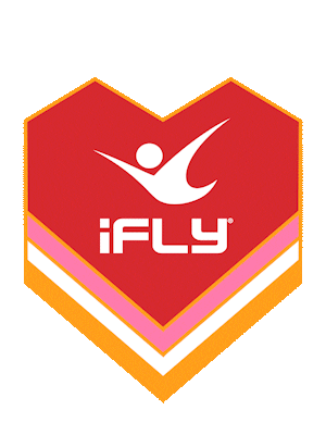 Valentines Day Heart Sticker by iFLY Indoor Skydiving