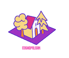 Cosmopolitan IT Sticker