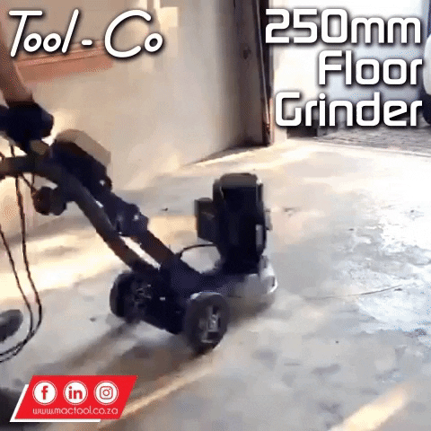 Mactool south africa concrete grinding flooring GIF