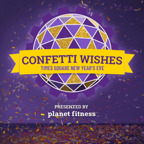 Celebrate New Year GIF by Planet Fitness