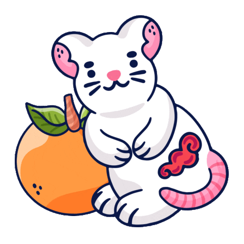 Mouse Rat Sticker by Great World