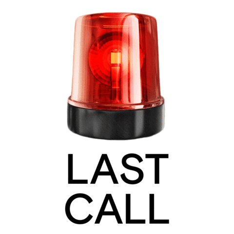Last Call Nomad Sticker by NOMADCOFFEE