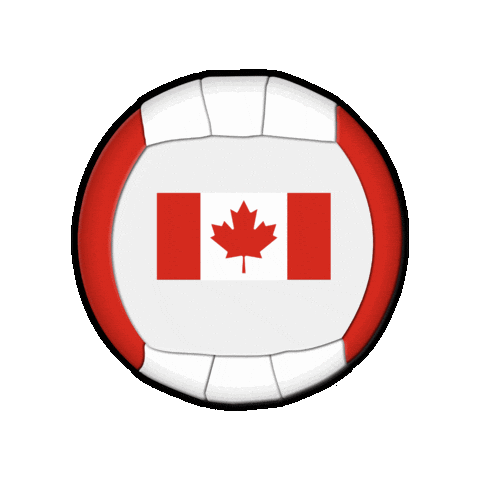 Ball Canada Sticker by Swiss Dodgeball