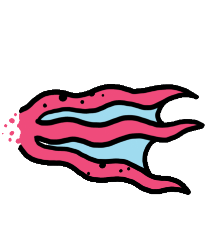 Ocean Fish Sticker by Velmost