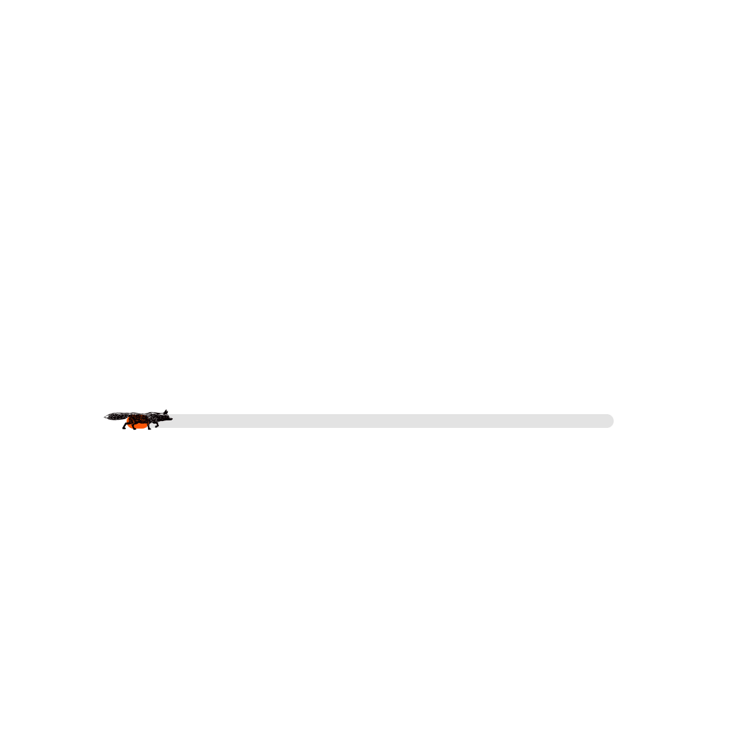 Fox Apple Sticker by Orchard Thieves