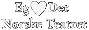 I Love Theatre Sticker by Det Norske Teatret