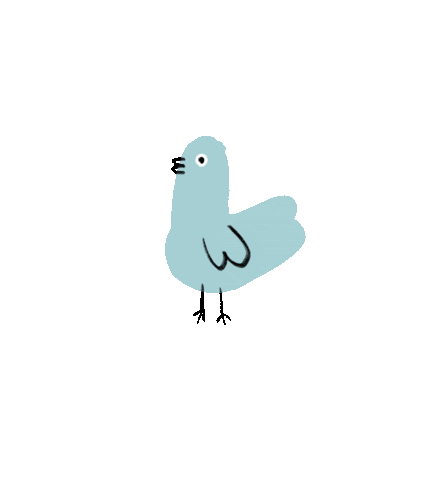 Blue Sticker