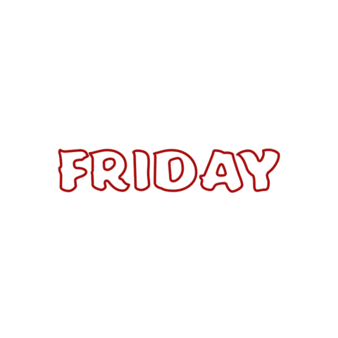 Friday Sticker
