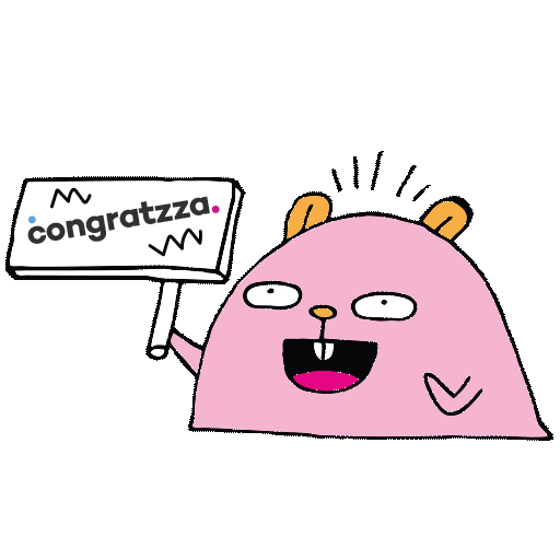 Congrats Sticker by Yezza