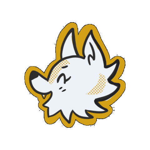 Dog Alba Sticker by La Tamy