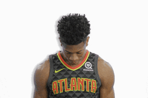 Sport Reaction GIF by Atlanta Hawks