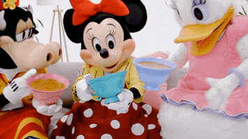 Good Morning Friends GIF by Minnie Mouse
