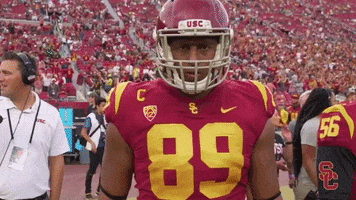 Usc Football Yes GIF by USC Trojans