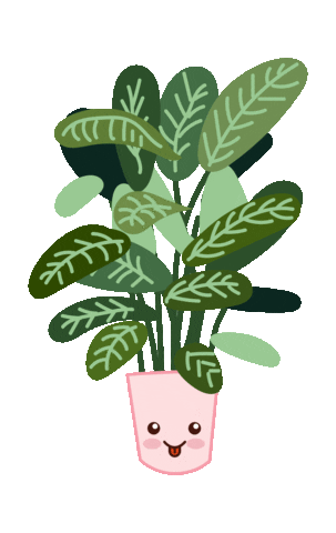 Plant Vase Sticker