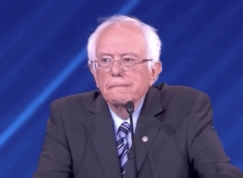 Bernie Sanders Smile GIF by GIPHY News