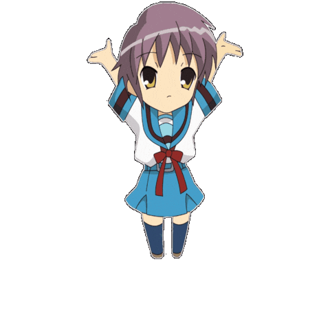 Suzumiya Haruhi Sticker Sticker