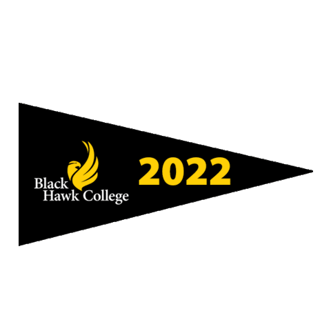 Bhcgrad Sticker by Black Hawk College