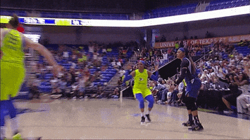 Excited Dallas Wings GIF by WNBA
