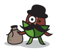 Coffee Roasting Sticker by Mr.Bloom