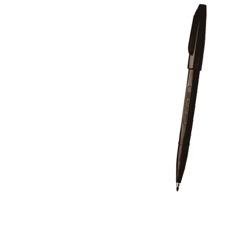 Lettering Papelaria Sticker by Pentel do Brasil