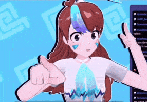 Point Vtuber GIF by Qyuwi