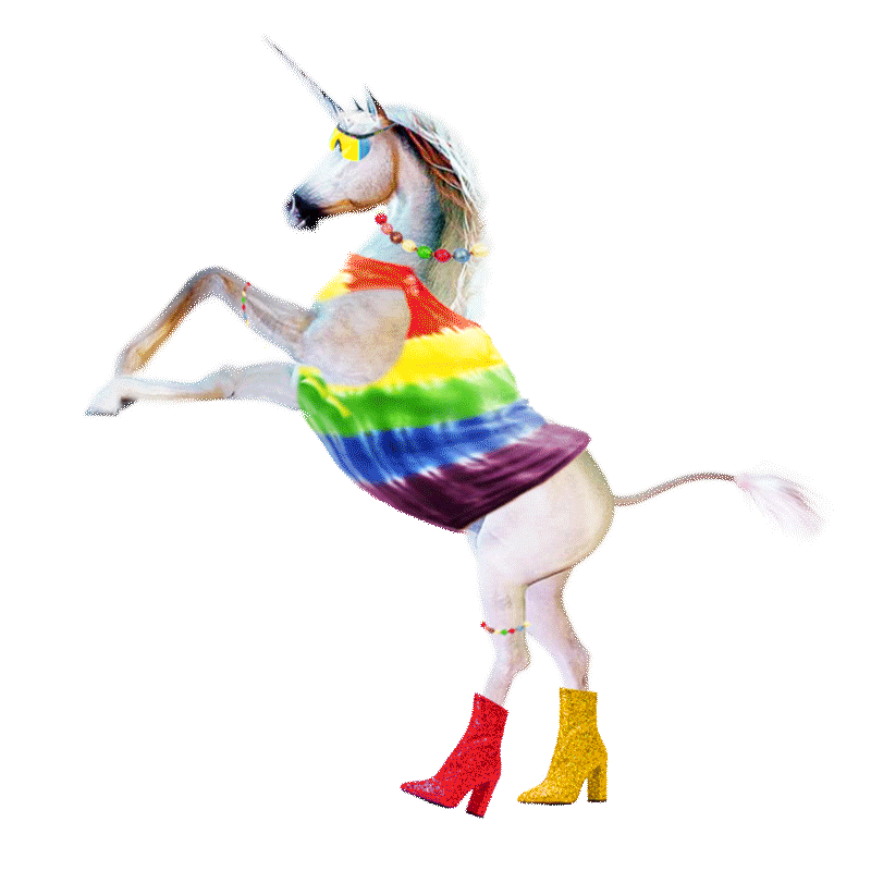 Gay Pride Rainbow Sticker by Todd Rocheford