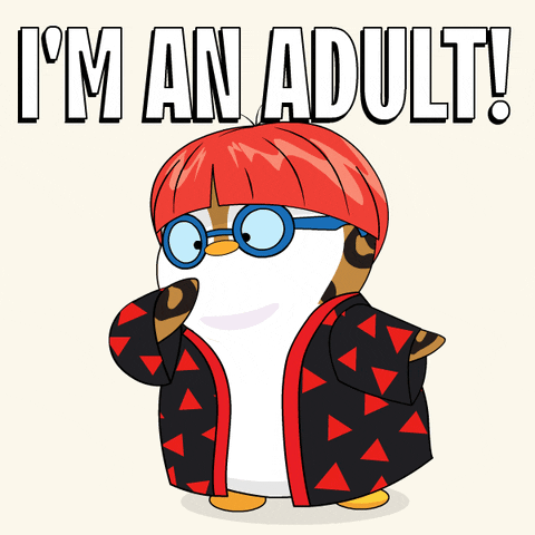 All Grown Up Kid GIF by Pudgy Penguins