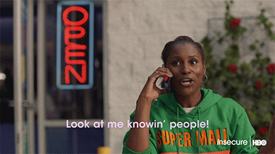 Phone Call Networking GIF by Insecure on HBO - Find & Share on GIPHY