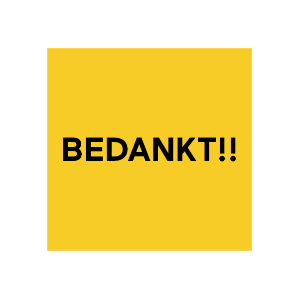 Sho Bedankt Sticker by Giro555