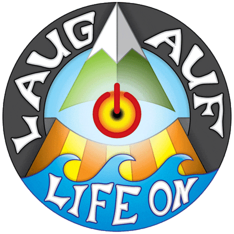 Laugaufnation Laugauflifeon Sticker by Laug Auf