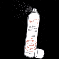 water spray GIF by Eau Thermale Avène Canada