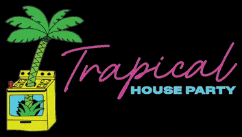 TrapicalHouseParty trap tropical palm palm tree GIF
