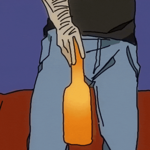 Ramen Blushing GIF