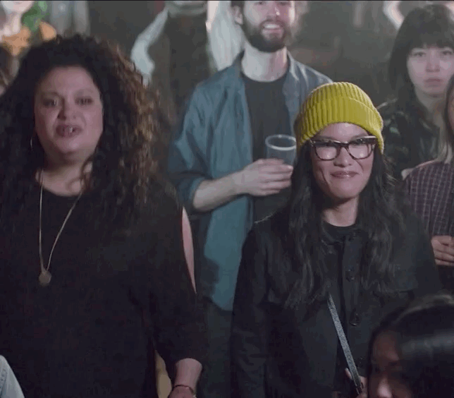 Michelle Buteau Squat GIF by NETFLIX - Find & Share on GIPHY