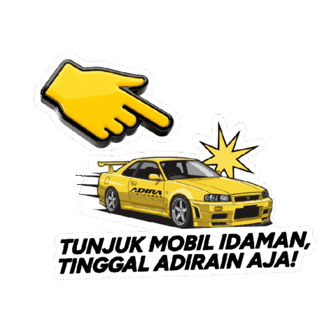Motor Mobil Sticker by Adira Finance