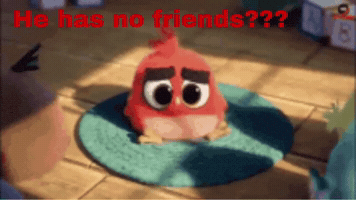 Angry Birds No Friends GIF