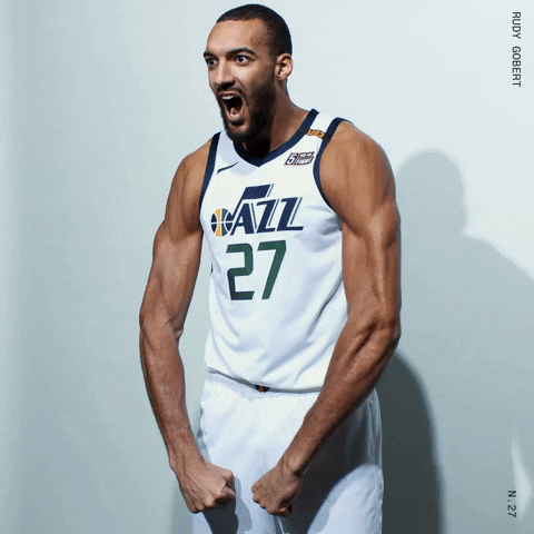 Rudy Gobert Sport GIF by Utah Jazz