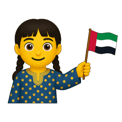 National Day Uae Flag Sticker by Year Of Community