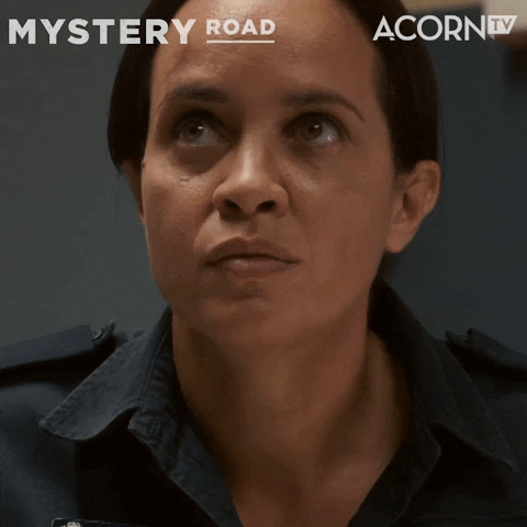 Mystery Road Wow GIF by Acorn TV Latin America