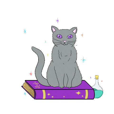 Magic Cat Sticker