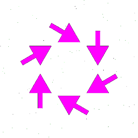 Stars Arrows Sticker