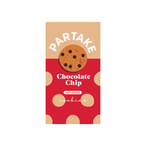 Chocolate Chip Sticker by Partake Foods